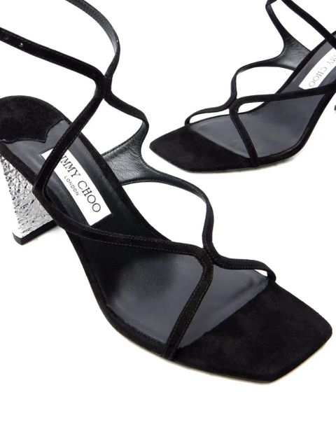 Jimmy Choo 85mm Azie sandals - Black
