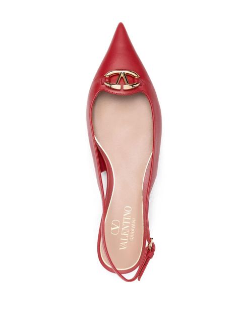 Valentino Garavani 30mm VLogo pumps - Red