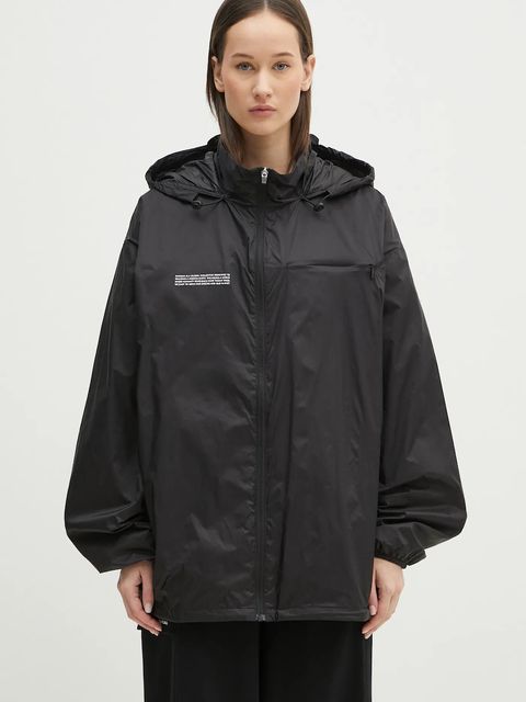 Pangaia kurtka kolor czarny przejściowa 10002129