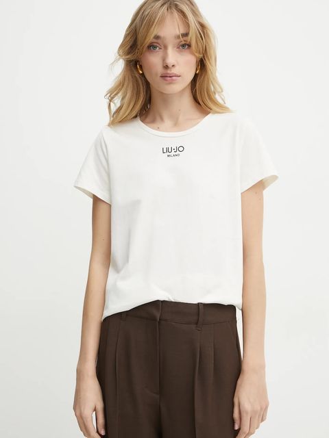 Liu Jo t-shirt bawełniany - zdjęcie produktu nr 1