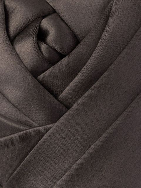 Prada Satin cut-out ballerinas - Grey