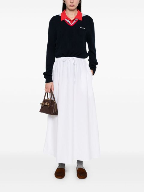 Miu Miu cashmere sweater - Blue - zdjęcie produktu nr 2