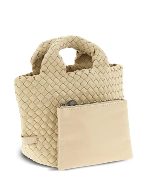 NAGHEDI petit St. Barths woven tote bag - Neutrals