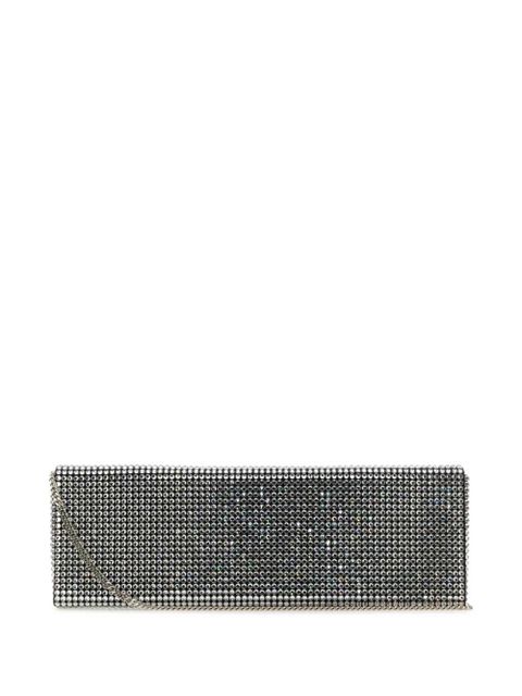 Amina Muaddi Amini Paloma clutch bag - Silver - zdjęcie produktu nr 2