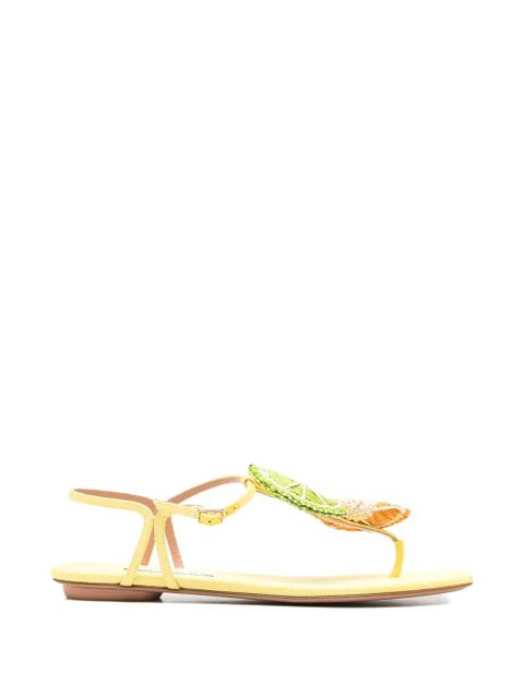 Aquazzura Citrus Sugar sandals - Yellow - zdjęcie produktu nr 1