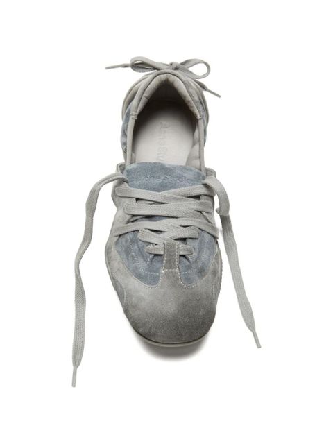 Acne Studios laced panelled sneakers - Grey