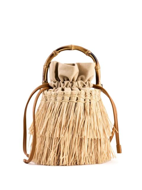 Simon Miller Tiki Fringe bucket bag - Neutrals - zdjęcie produktu nr 1