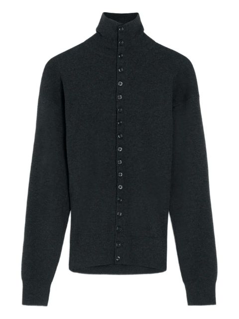 LEMAIRE high-neck buttoned cardigan - Grey - zdjęcie produktu nr 1