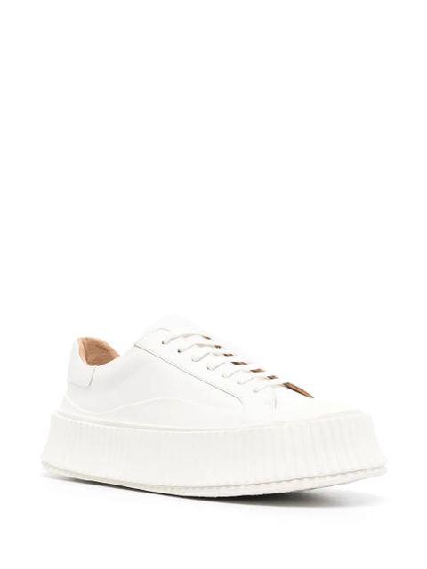 Jil Sander low-top lace-up sneakers - Neutrals