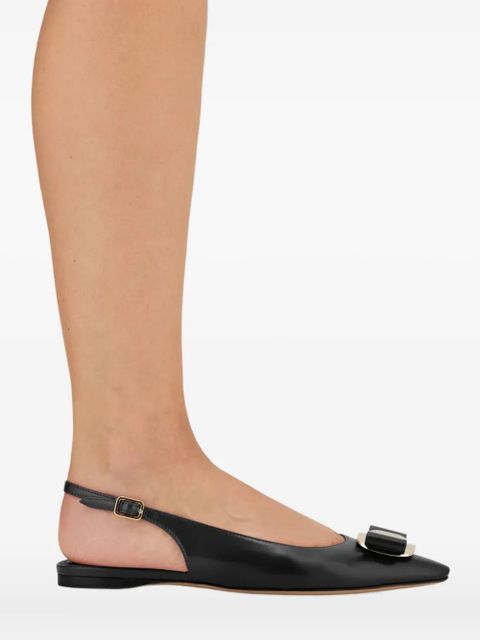 Ferragamo Vara ballet flats - Black
