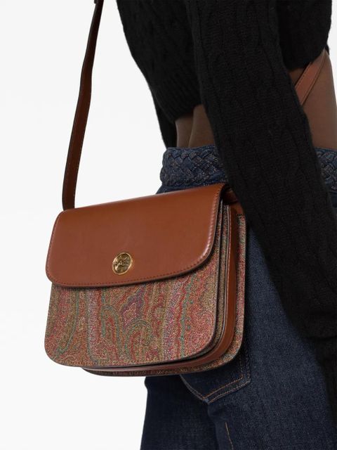 ETRO large Essential cross body bag - Brown