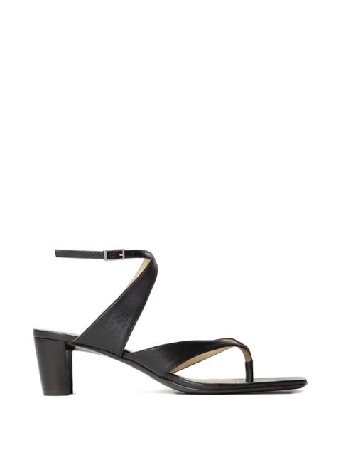 LEMAIRE thong heeled sandals - Black - zdjęcie produktu nr 1