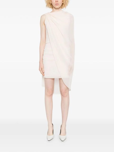 ROTATE BIRGER CHRISTENSEN chiffon cape dress - Neutrals