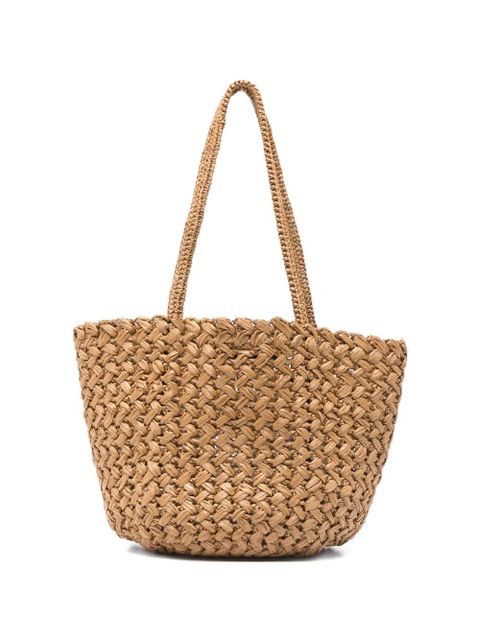 The Row Estelle woven tote bag - Brown - zdjęcie produktu nr 1