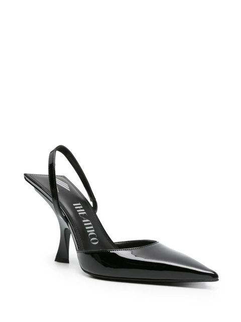 The Attico 100mm patent-finish pumps - Black - zdjęcie produktu nr 2