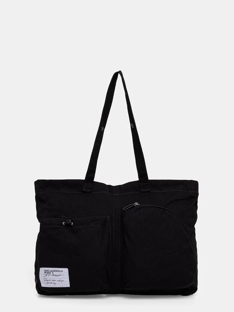 Karl Lagerfeld Jeans torebka bawełniana - zdjęcie produktu nr 1