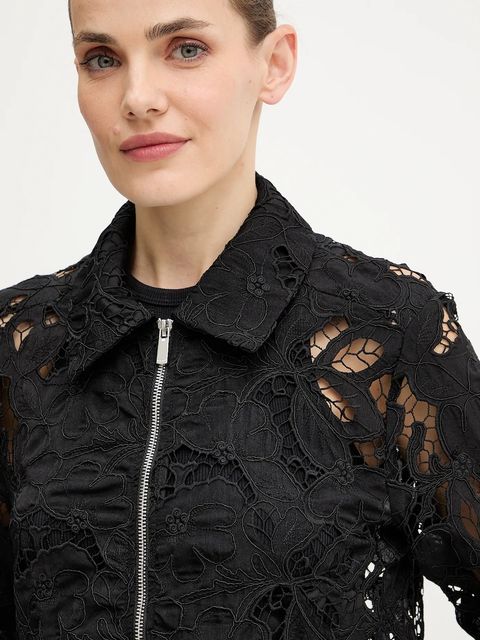 Morgan kurtka kolor czarny przejściowa GANTAL