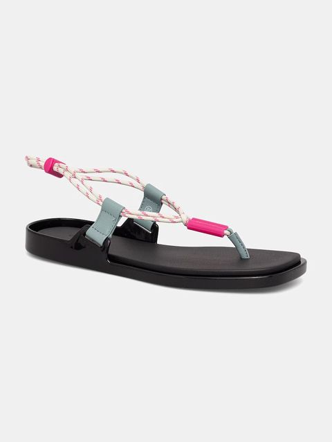 Calvin Klein sandały damskie BEACH SANDAL ROPE PU 2 - zdjęcie produktu nr 1