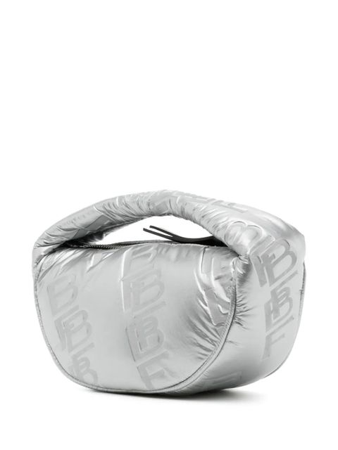 BY FAR Baby Cush metallic mini bag - Silver - zdjęcie produktu nr 2