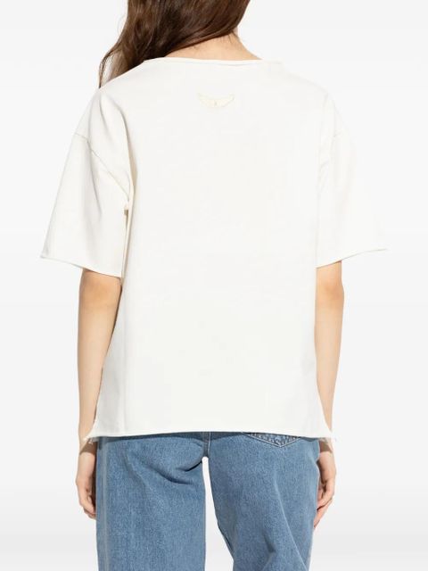 Zadig&Voltaire Meg V-neck T-shirt - White