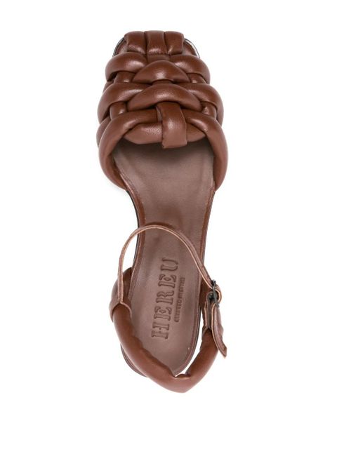 Hereu 45mm Cabresa leather sandals - Brown