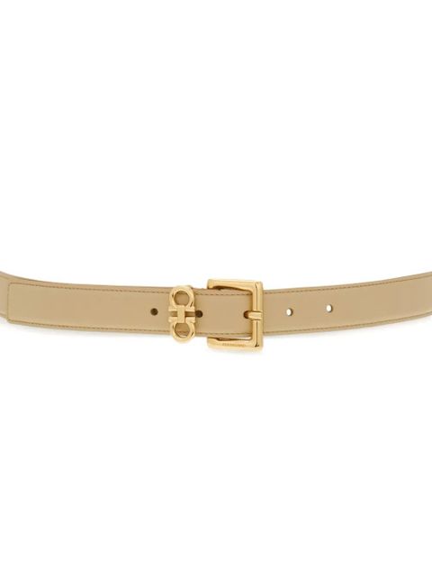 Ferragamo Double Gancini belt - Neutrals