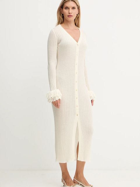 Simona Corsellini sukienka wełniana - zdjęcie produktu nr 1