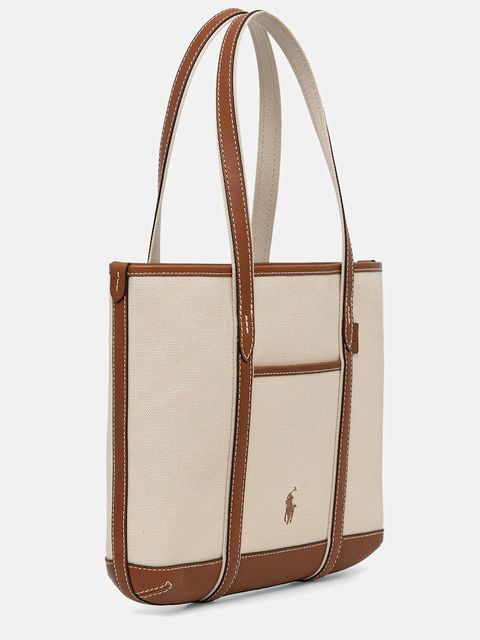 Polo Ralph Lauren torebka kolor beżowy 428P03085 - zdjęcie produktu nr 2