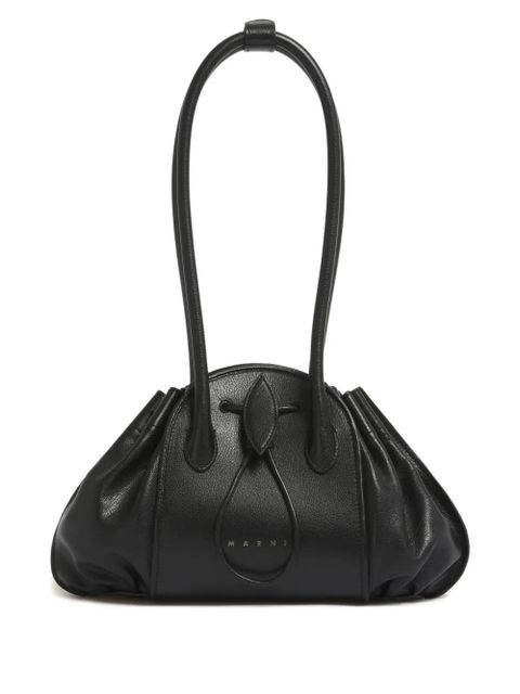 Marni supple leather shopper - Black - zdjęcie produktu nr 1