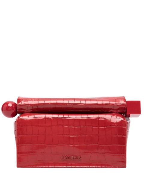 Jacquemus La Pochette Rond clutch bag - Red - zdjęcie produktu nr 1