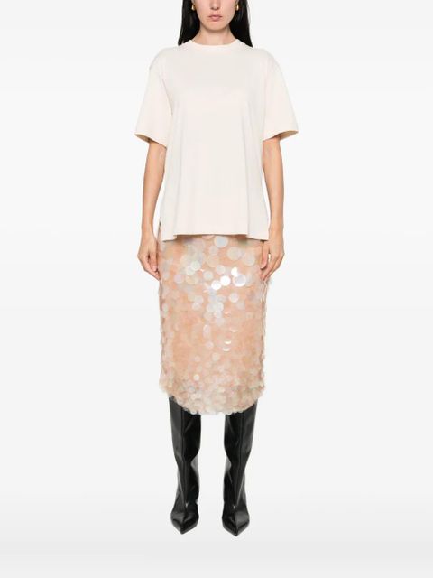 Sportmax fringed top - Neutrals