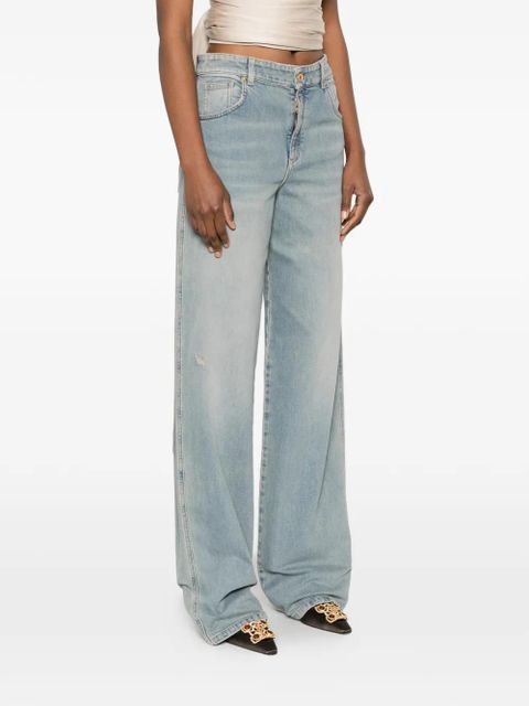 Blumarine wide-leg jeans - Blue