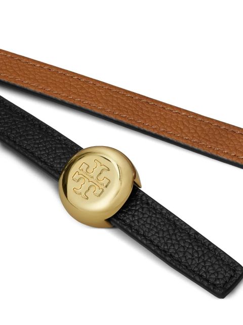 Tory Burch Romy reversible buckle belt - Black