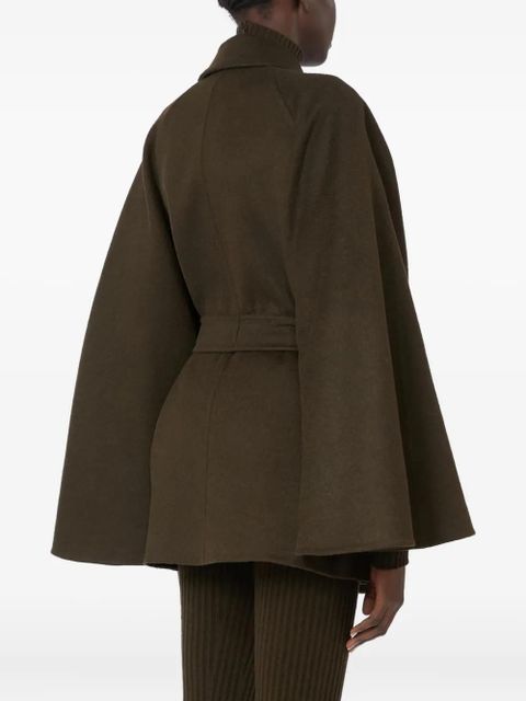 Max Mara belted coat - Green