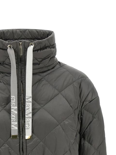 Max Mara diamond quilted jacket - Grey