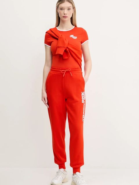 Karl Lagerfeld Jeans t-shirt damski kolor pomarańczowy A2W17098 - zdjęcie produktu nr 2