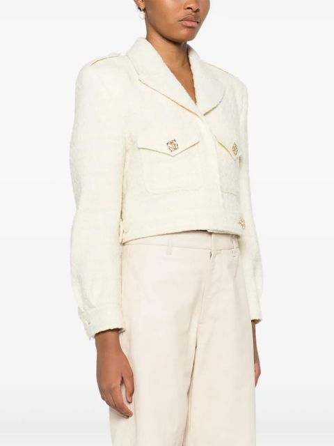 Givenchy cropped tweed jacket - Neutrals - zdjęcie produktu nr 2