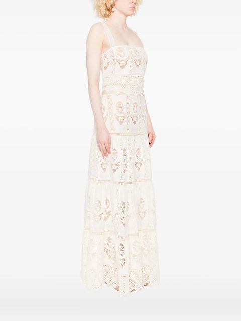 Johanna Ortiz Casablanca cropped top - Neutrals