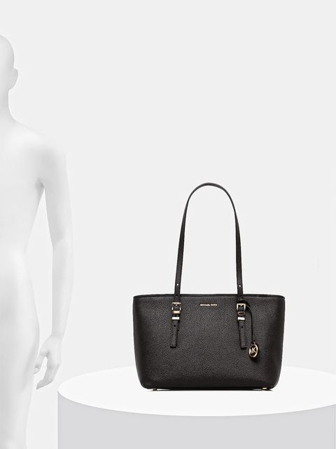 MICHAEL Michael Kors torebka skórzana QUINN kolor brązowy 30T5GQNT2L