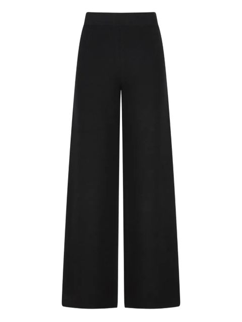 Max Mara Marzia elastic-waist palazzo pants - Black - zdjęcie produktu nr 1