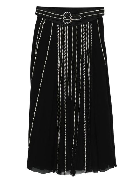 Prada crystal-embellished skirt - Black - zdjęcie produktu nr 1