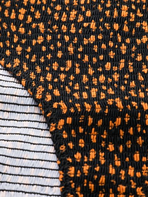 TOTEME smocked bikini bottoms - Black