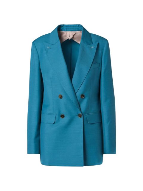 Max Mara double-breasted jacket - Blue - zdjęcie produktu nr 1