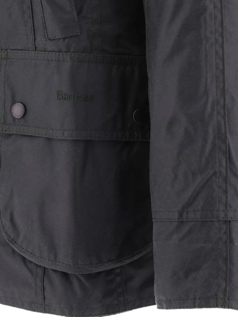 Barbour Bedale corduroy-collar jacket - Green