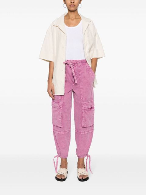 MARANT ÉTOILE Ivy cargo trousers - Pink