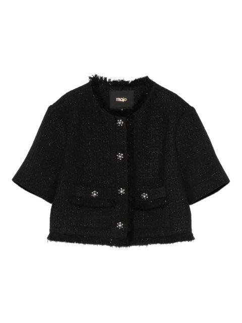 Maje fringed-embellished jacket - Black - zdjęcie produktu nr 1
