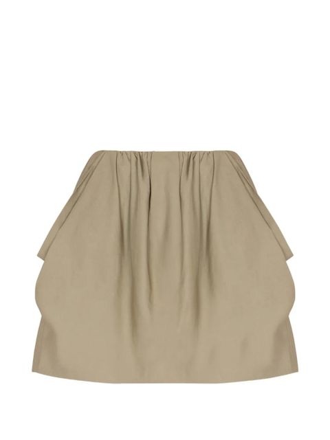 Balmain balloon mini skirt - Neutrals - zdjęcie produktu nr 1