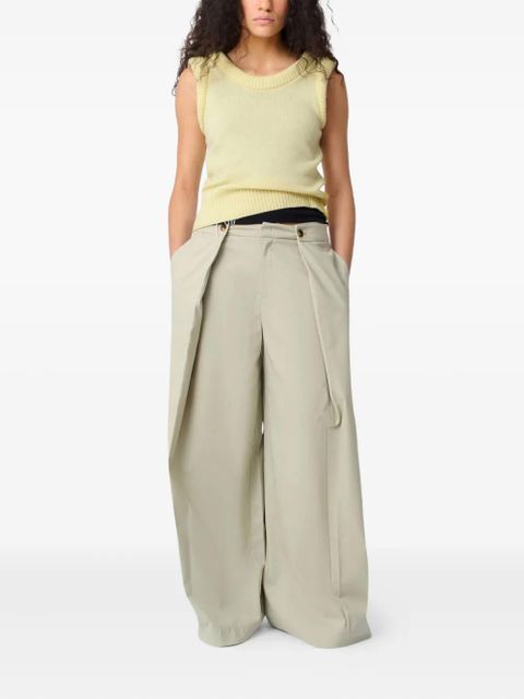 Axel Arigato Marla ribbed sleeveless vest - Yellow