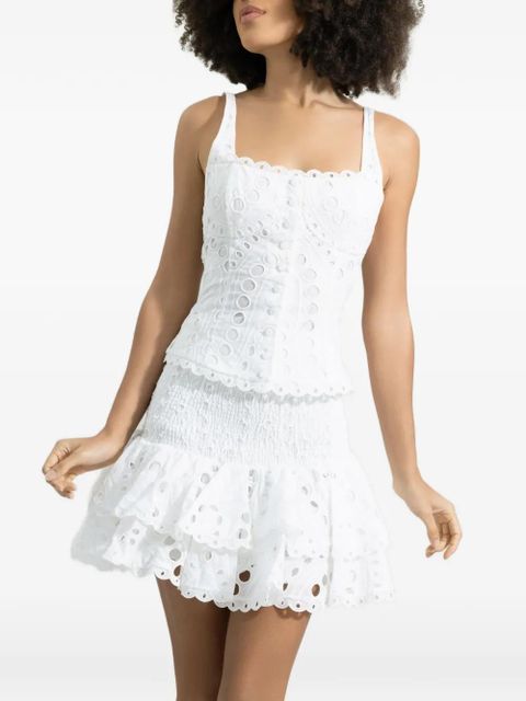 Charo Ruiz Ibiza Nerissa mini skirt - White - zdjęcie produktu nr 2