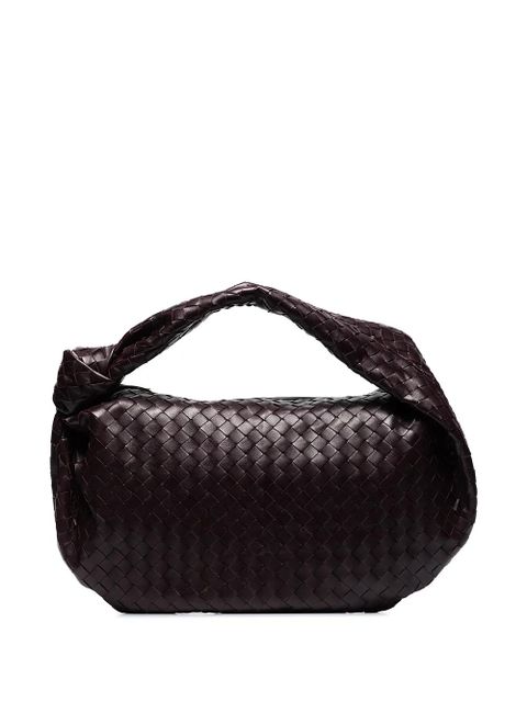 Bottega Veneta large Jodie Intrecciato shoulder bag - Red
